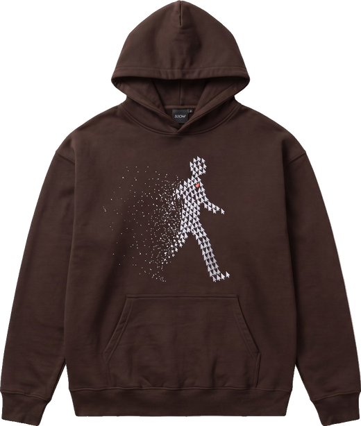 Cursored Hoodie – Braun
